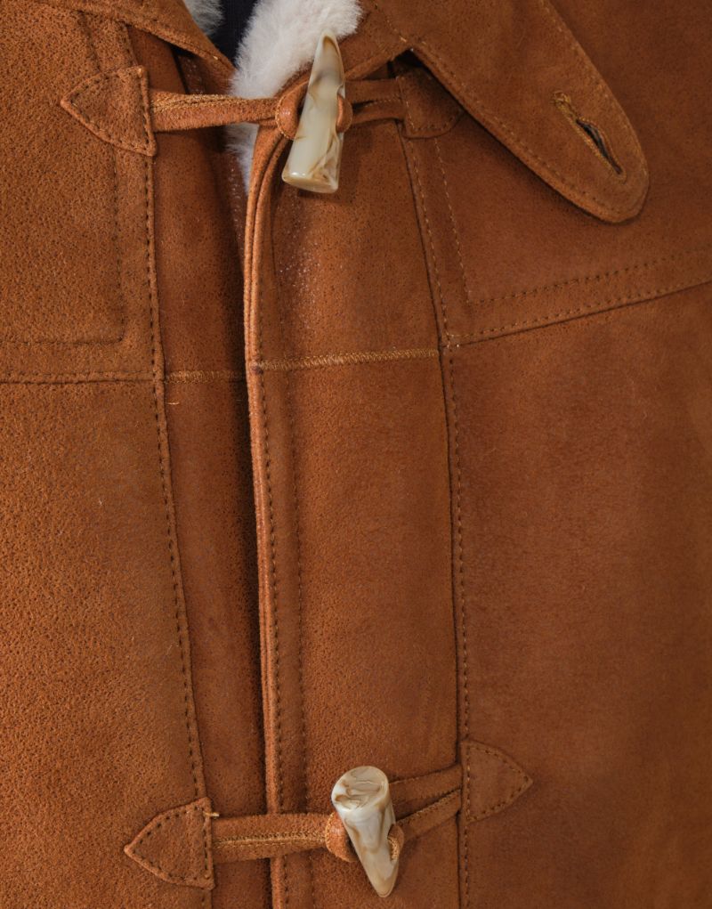 leather classic mens shearling coats